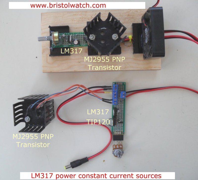 LM317 power constant current control.