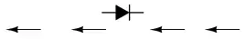 direction of current flow in a diode