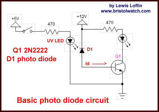 My photodiode example circuit.