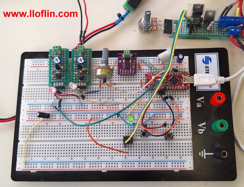 Arduino battery charger withtwo TL431 voltage detectors.
