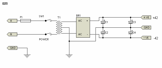 bi-polar power supply